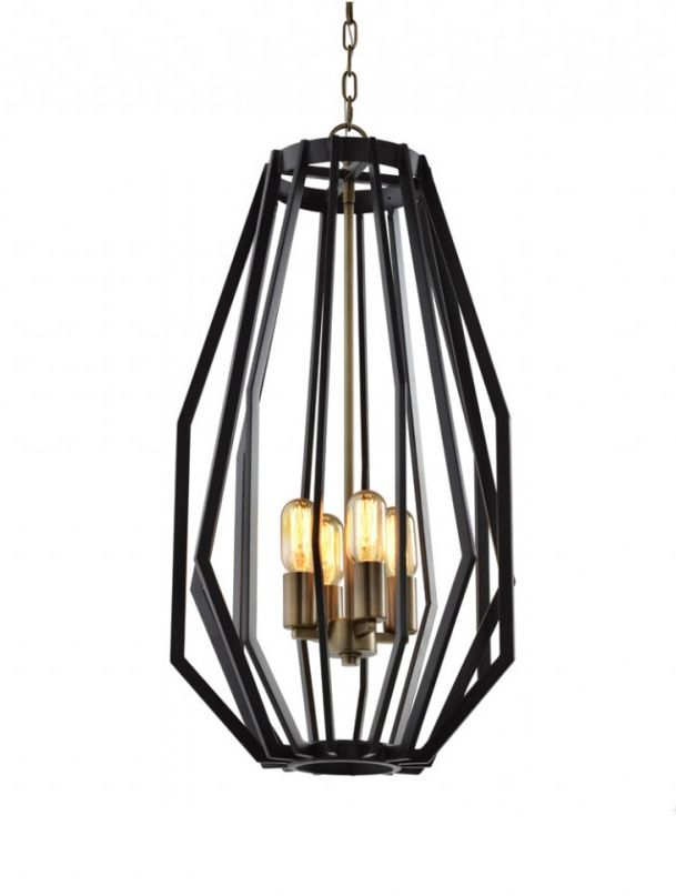 Gamba 2 Black Pendant
