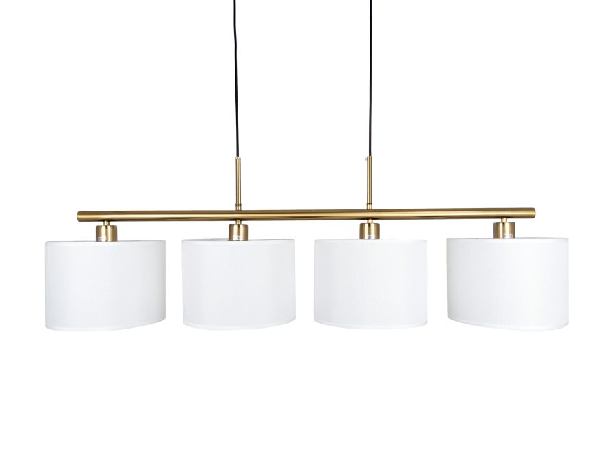 Ailia Imports Giada 4 Light Brushed Gold Pendant light