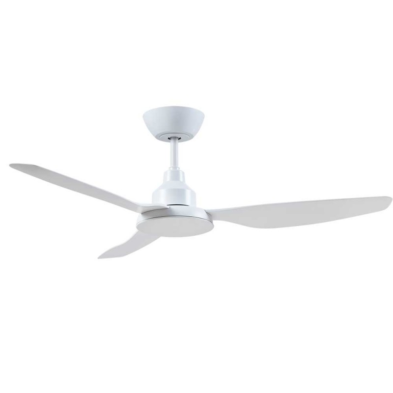 Ventair Glacier Ceiling Fan White No Light