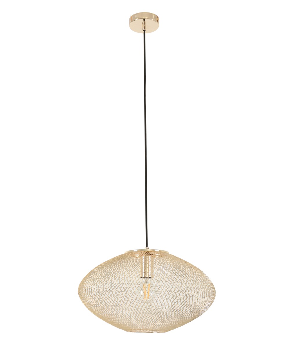 CLA Lighting Golpe2 400mm Brass Pendant light dimension