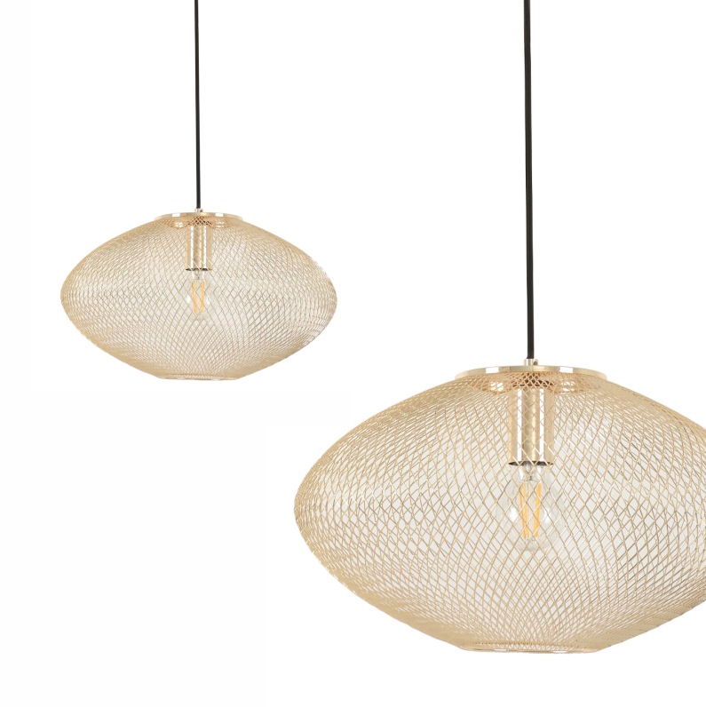 CLA Lighting Golpe Brass Pendant Lights - Brass group