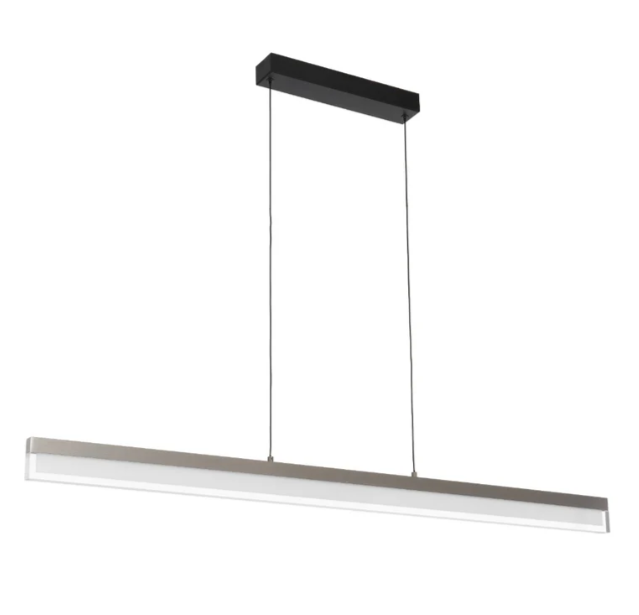 Telbix Lighting Salas Pearl Grey Linear Pendant