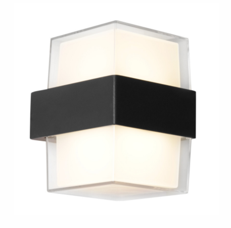Cougar Lighting Haast Black Exterior Wall Light