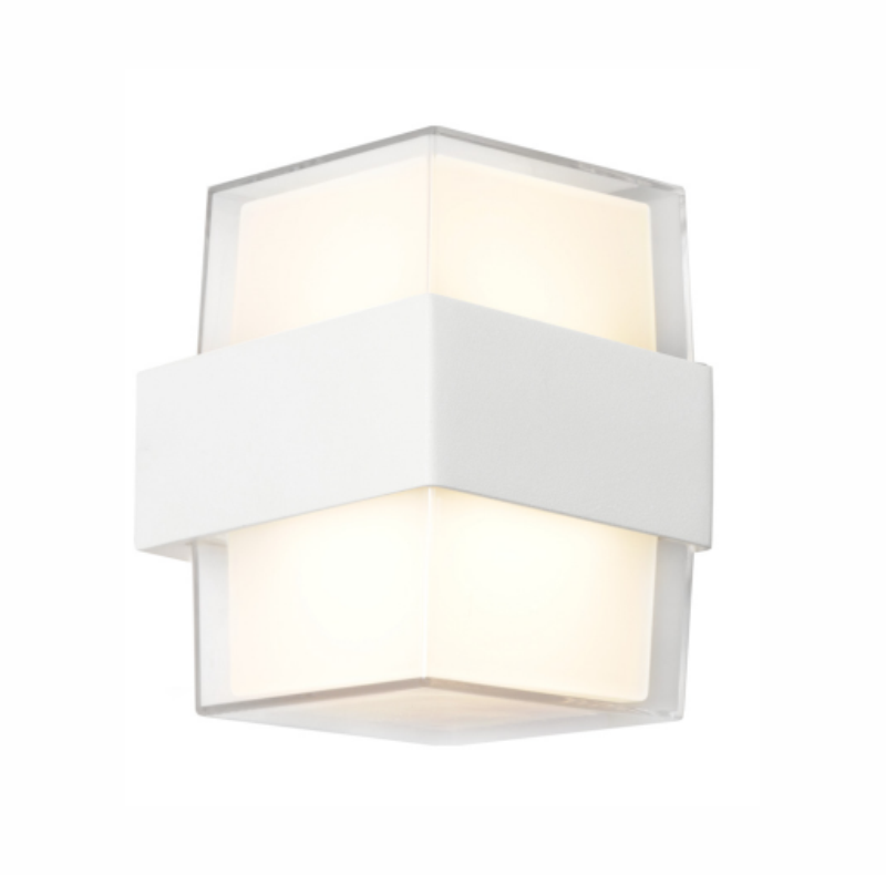 Cougar Lighting Haast White Exterior Wall Light