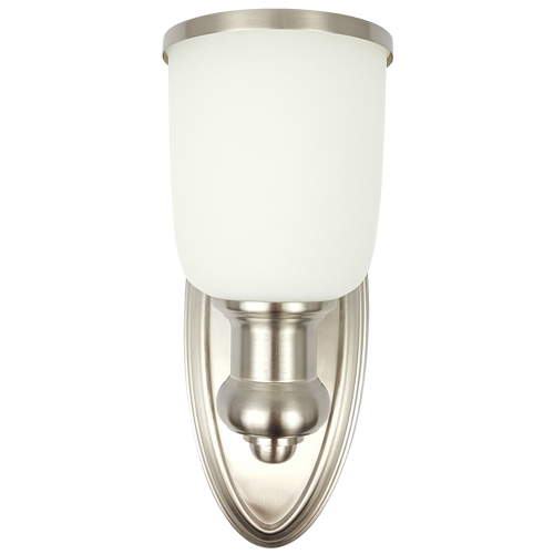 Hartford 1 Light Wall light Satin Nickel