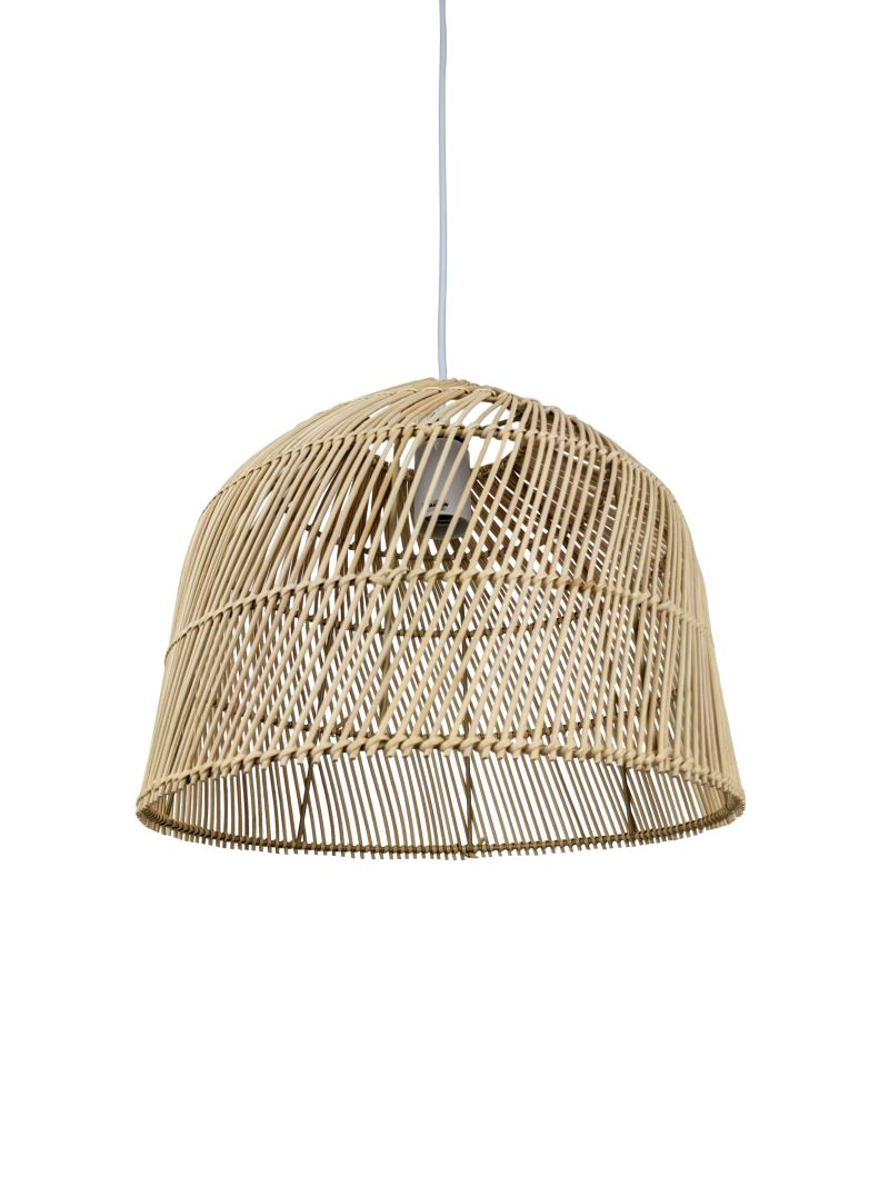 Ailia Imports - Hazel Natural Cane pendant lights - Small 2