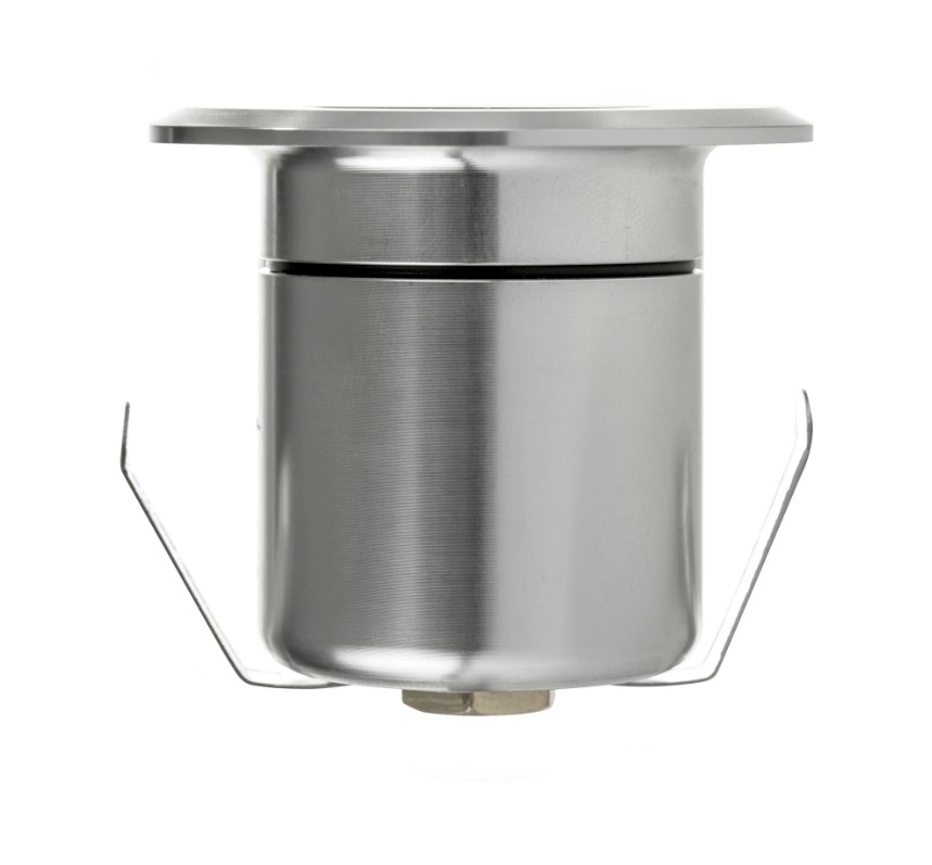 HV2881SIL - 3watt Silver Inground Light - side