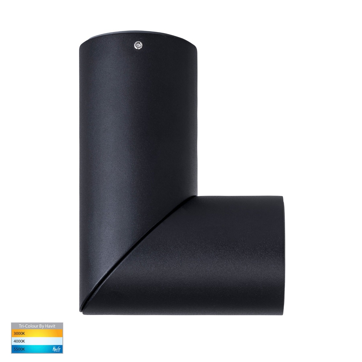 Havit Nella 7w Adjustable Surface mounted spotlight HV5822T-BLK side view