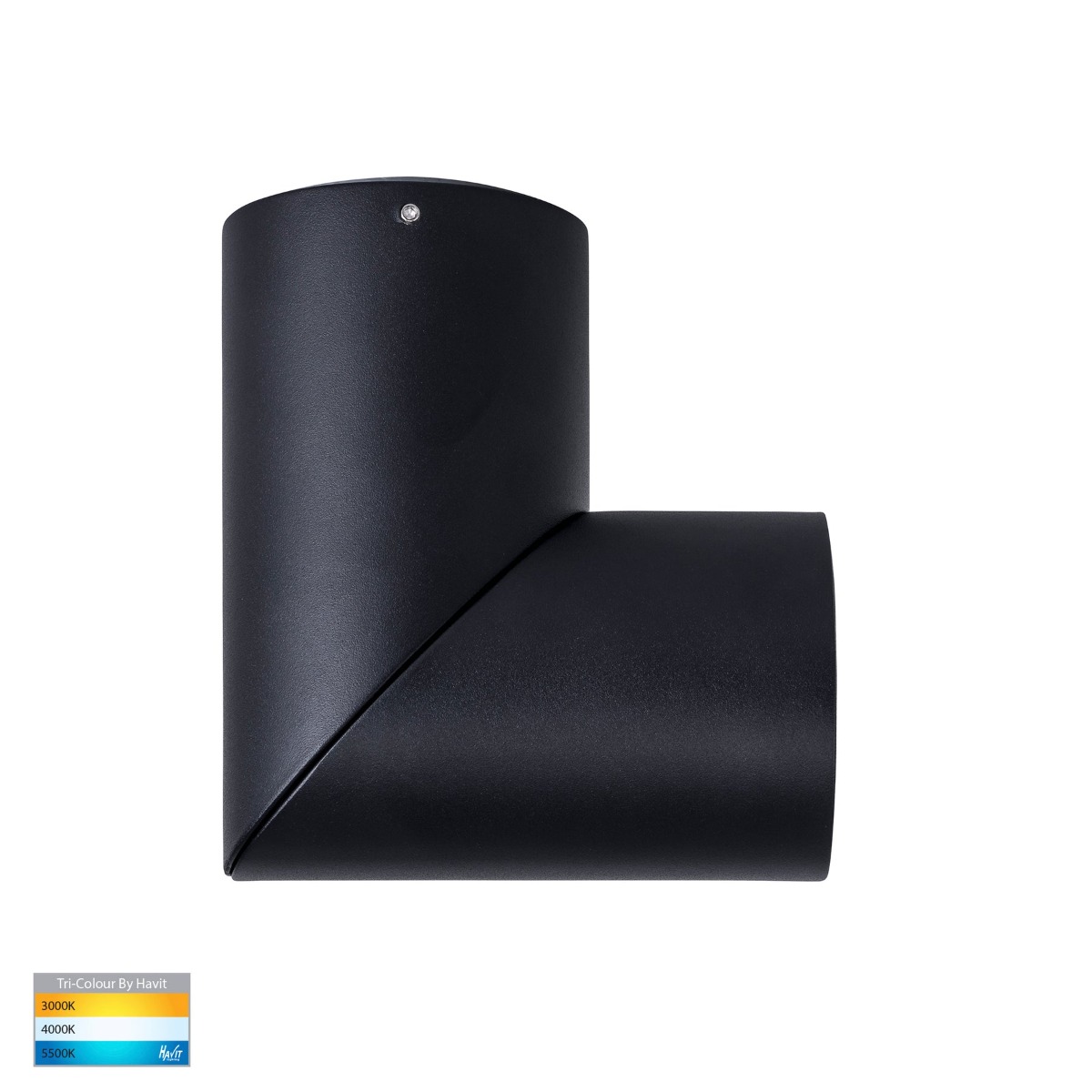 Havit Nella 12w Adjustable Surface mounted spotlight HV5823T-BLK side view