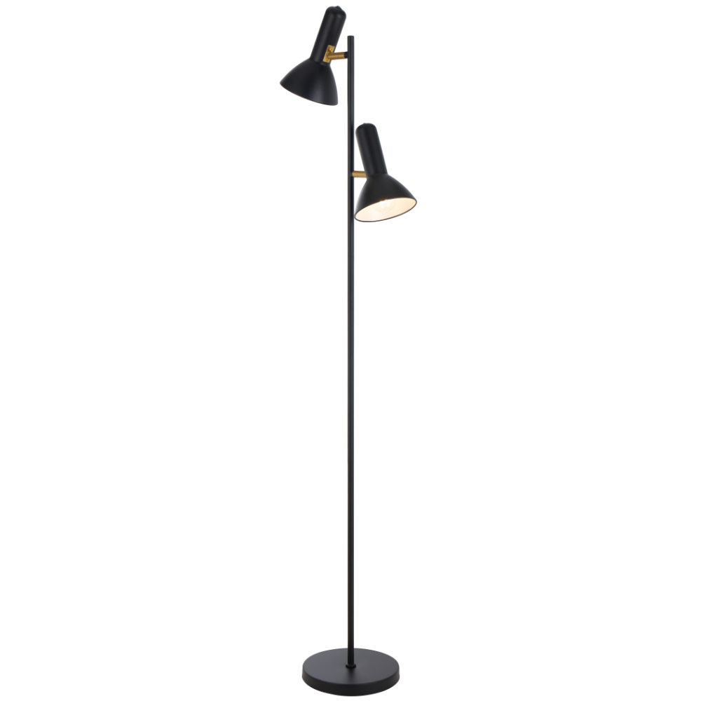 Telbix Lighting Hyvik Floor Lamp Black