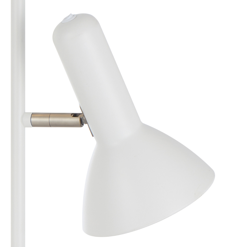 Telbix Lighting Hyvik Floor Lamp White Close up
