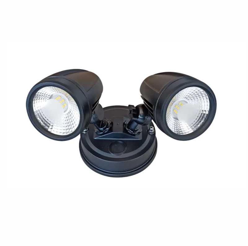 Telbix Lighting Illume 2lt Black Floodlight