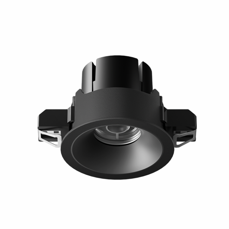 Unios ION R 89mm LED Downlight (11watt) - Black / Black