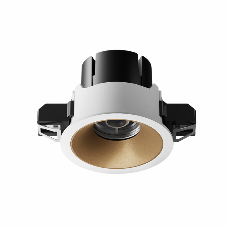 Unios ION R 89mm LED Downlight (11watt) - White / Gold