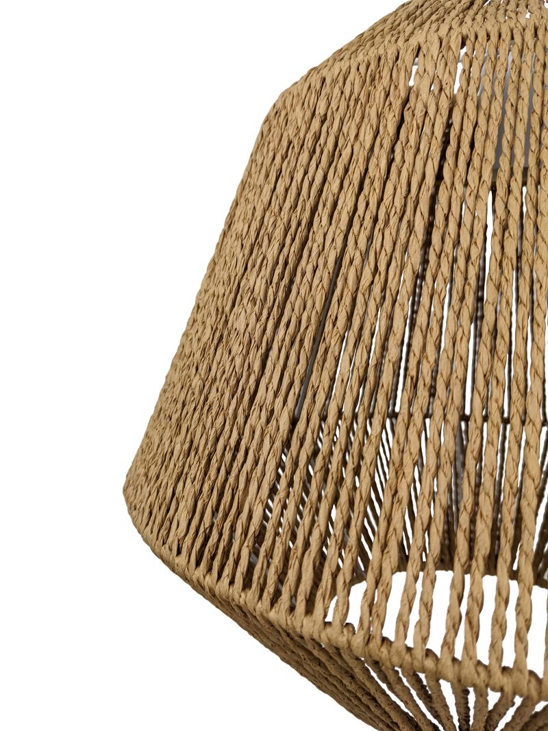 Ailia Imports Jaya Natural Twine Pendant