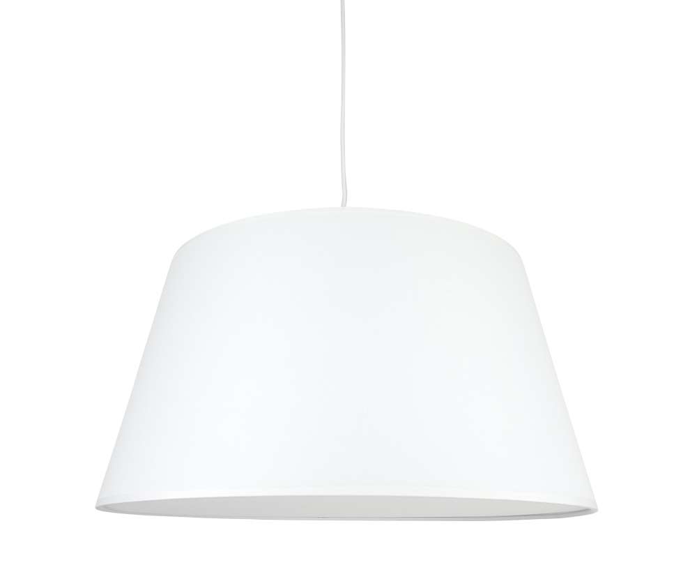 Ailia Imports Jayla 500mm White Fabric Shade