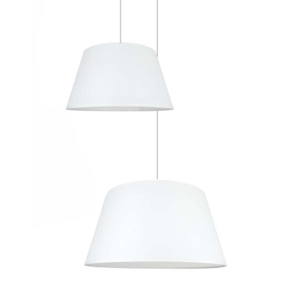 Ailia Imports Jayla Tapered Shades - 2 Sizes White only