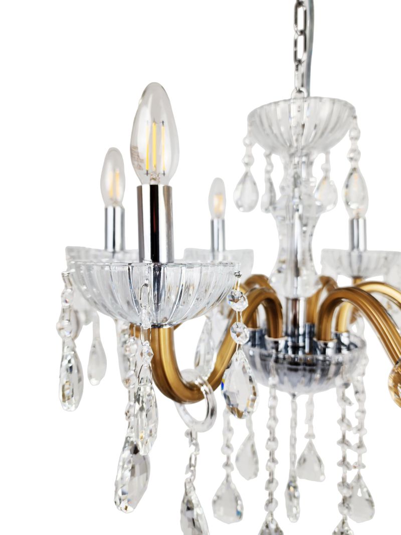 Ailia Imports Jolene 6lt Crystal pendant