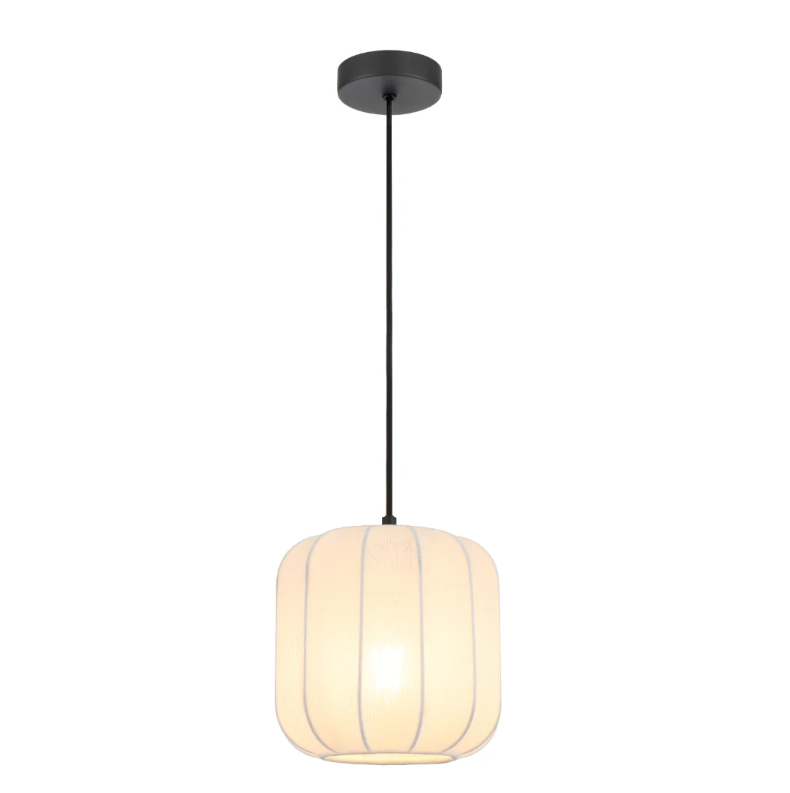 Telbix Lighting Jonsel White Pendant Light Small