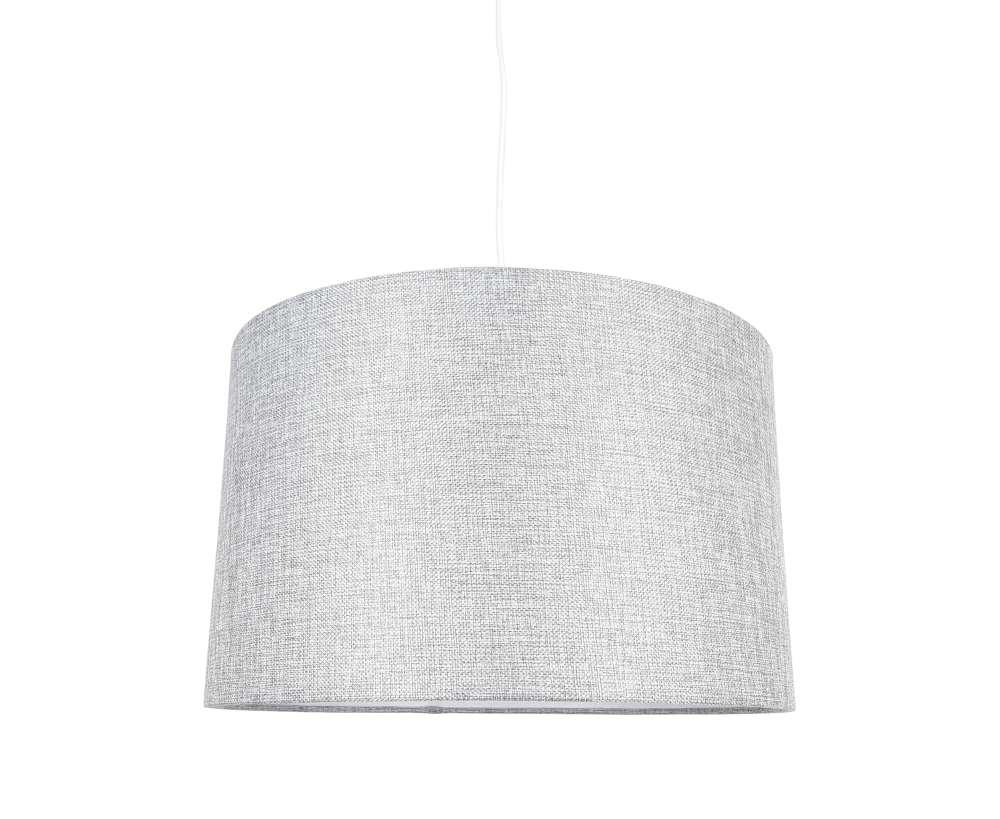 Ailia Imports Josie Grey Fabric Pendant lights