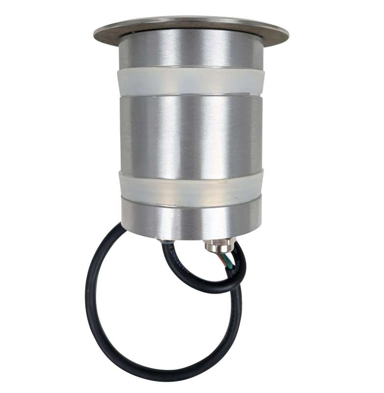 Ailia Imports - Kao Round Inground Light - 240volt - 316SS - Side