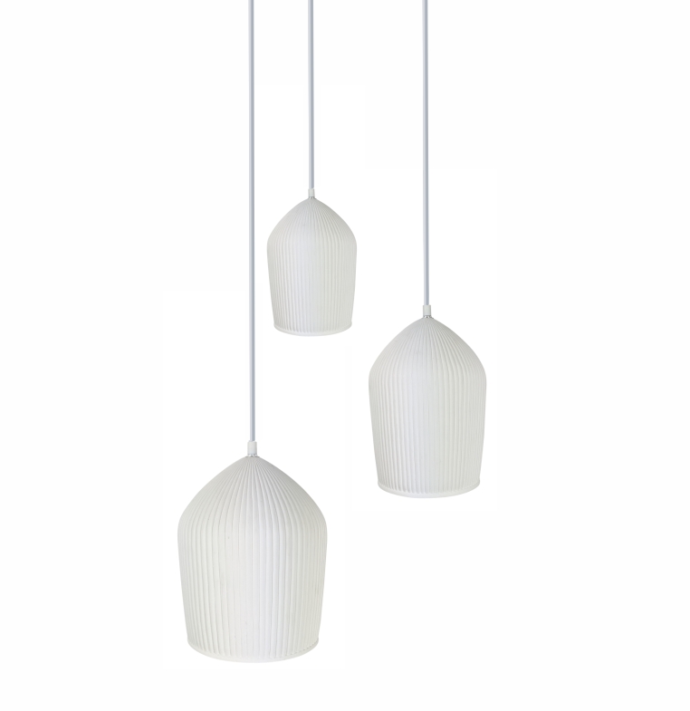 Ailia Imports - Karon 3 Light cluster / Cord drop
