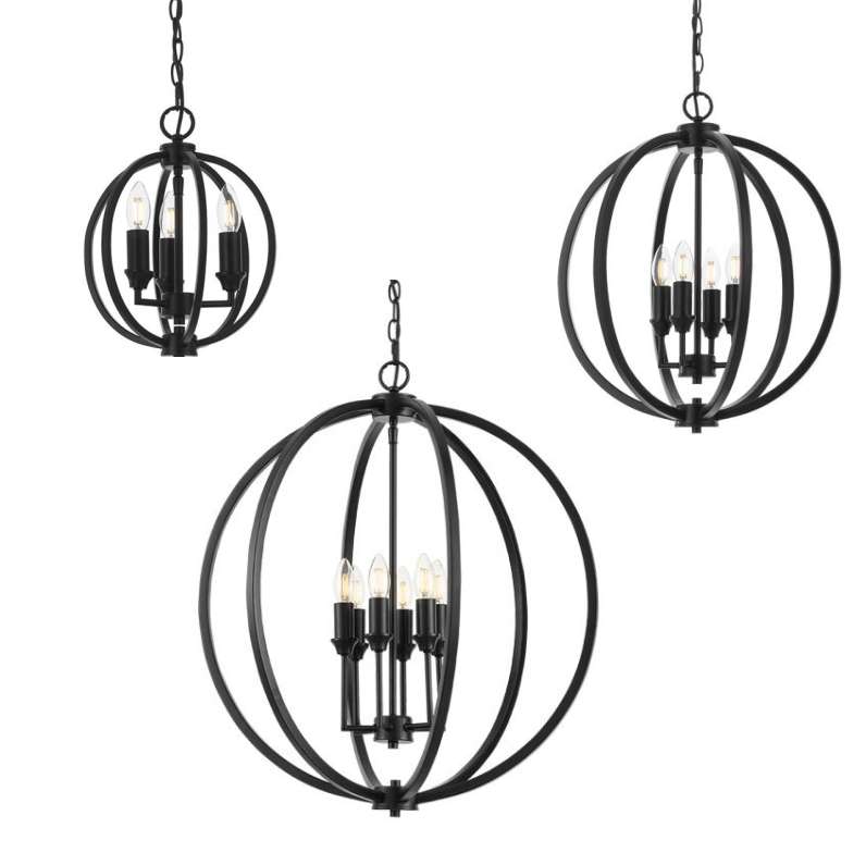 Kendall Black Pendant Lights