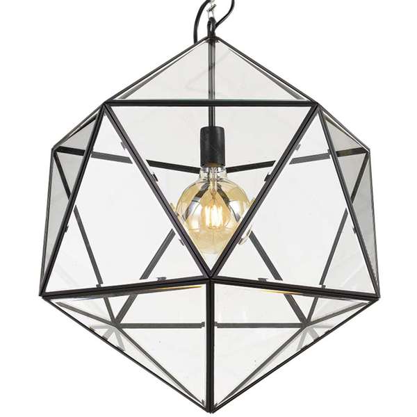 Telbix Lighting Lazlo Black Pendant Light
