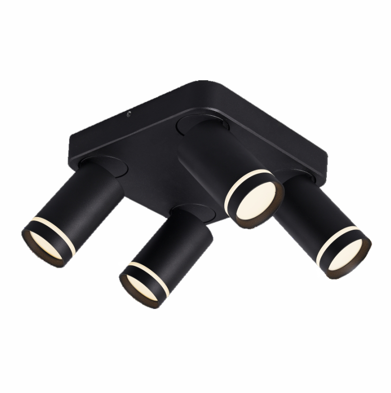 Ailia Imports Lonnie Black Spotlight 4LT Square