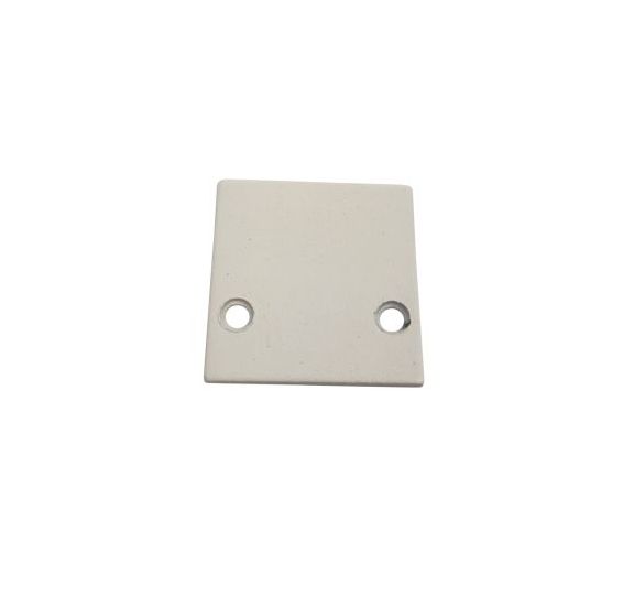 Magnetic Track End Cap White