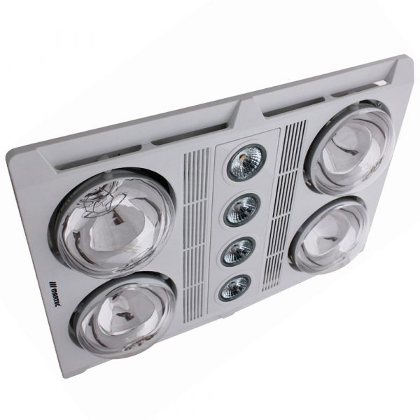 Profile Plus 4 Heat Bathroom Heater White