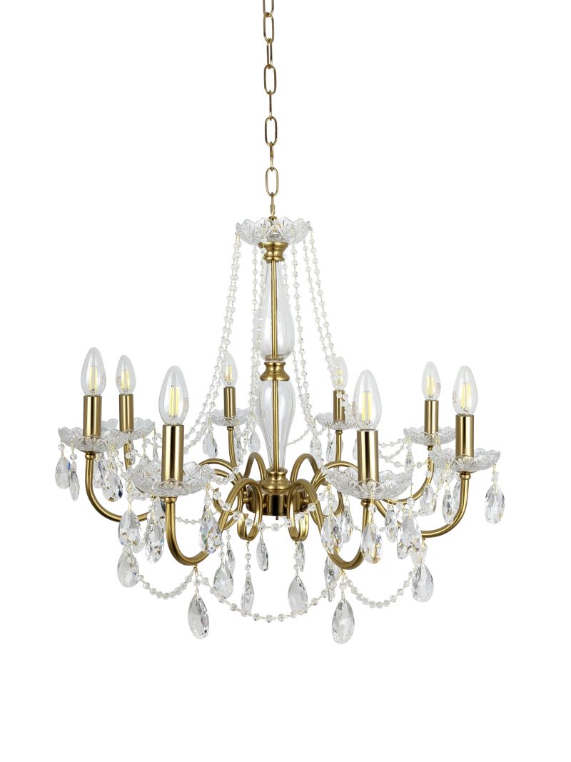 Ailia Imports - Maryland 8 Light Chandelier