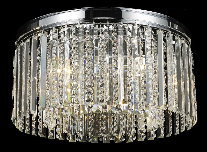 Ailia Imports Matilda 500mm 6LT Crystal Close to Ceiling AC-1580-500-CHR