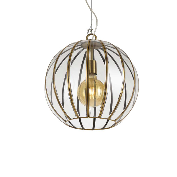 Medina 40 Antique Brass Pendant