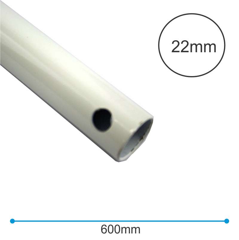 600mm Ceiling Fan Extension Rod - White