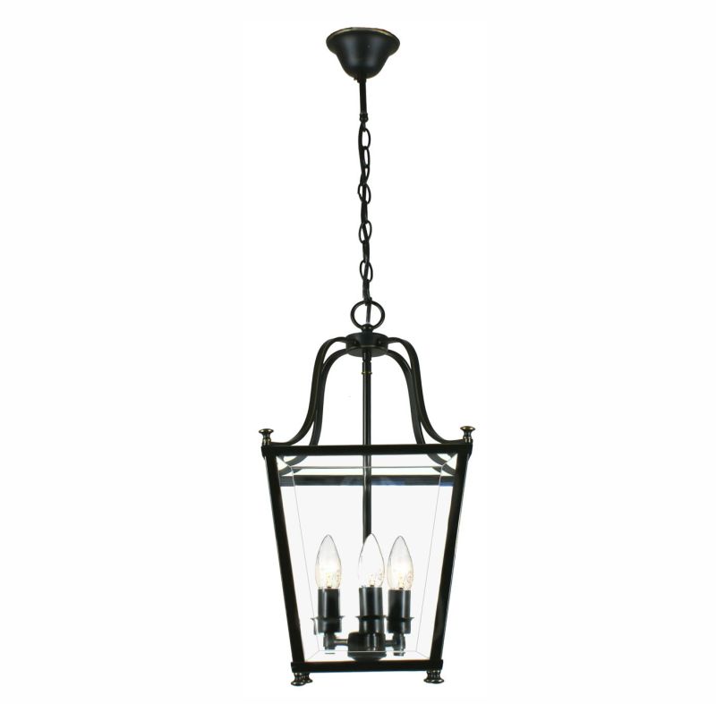 Lode Lighting - Montana 3 Light Bronze Pendant - full