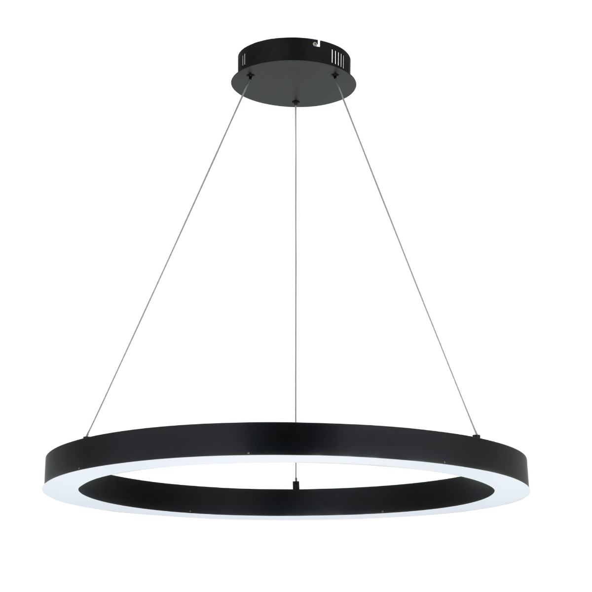 Mercator Lighting Medine Ring Pendant Black Large