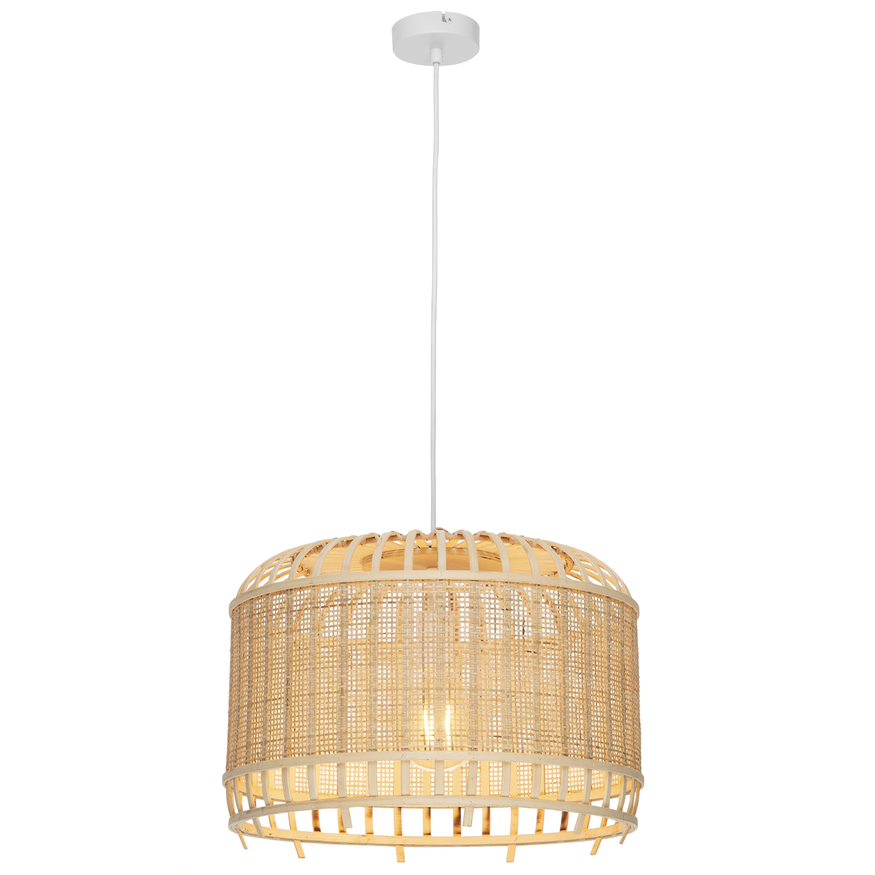 Mercator Sefina 450mm Small Natural bamboo pendant light MPLS533S