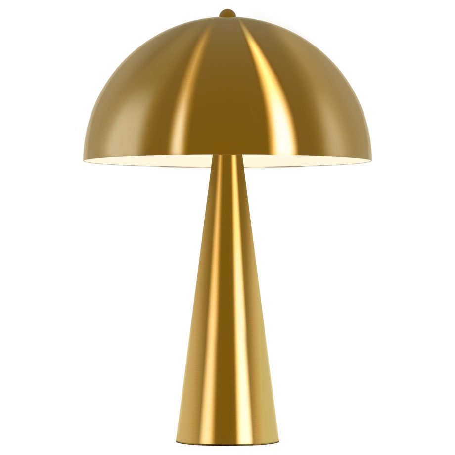Mercator Cremini Table Lamps - Brushed Brass MTBL008BRS