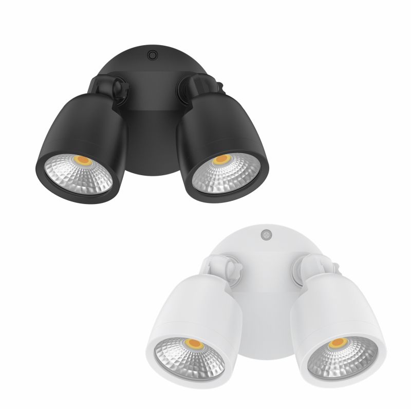 Domus Muro Eco Double Floodlight 20watt CCT - Group Image