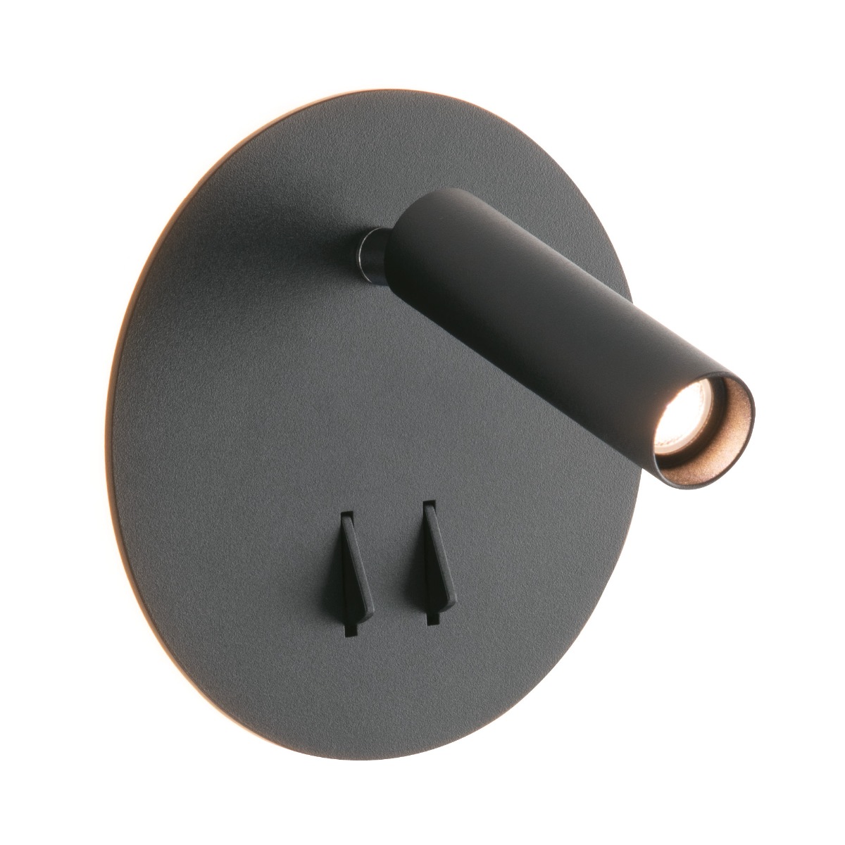 Mercator Osbourne Wall Light - Black MWL008BLK