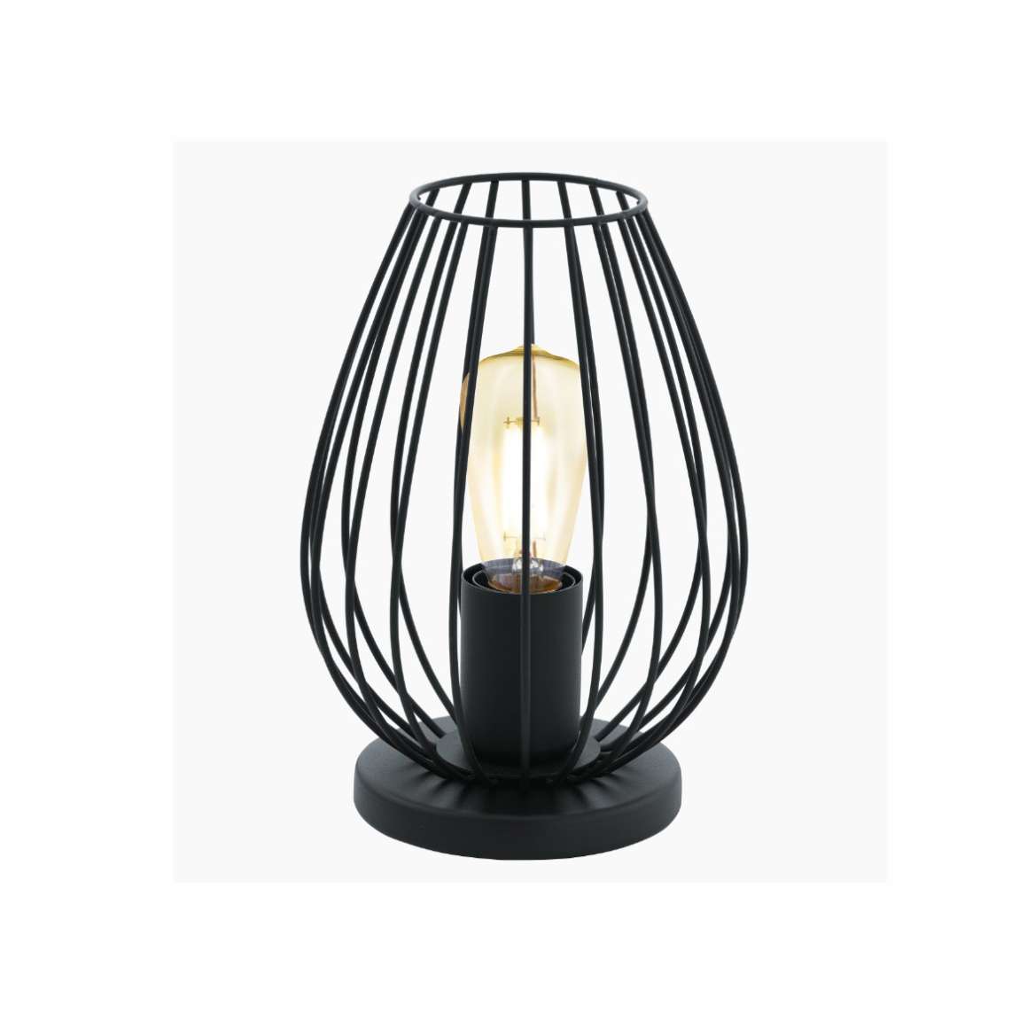 New Town Table Lamp Black 49481