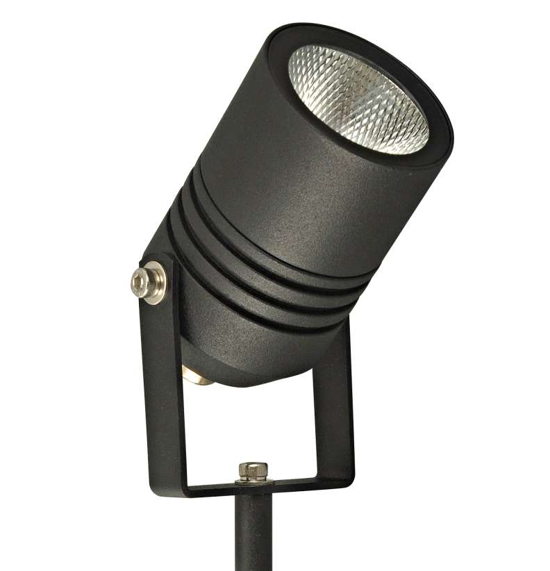 Lumenesk Nido Black Garden Spike Light - 