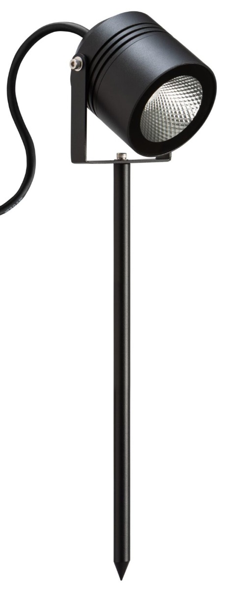 Lumenesk NIDOIT 10watt LED Black Garden Spotlight