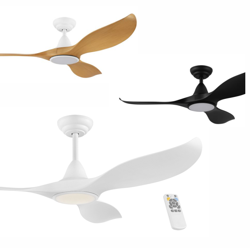 Eglo Lighting Noosa 52" and 60" Ceiling Fan 3 Colours No Light