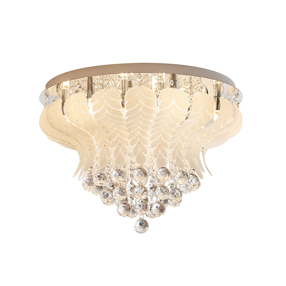 Telbix Odessa 600mm CTC Crystal ceiling light on