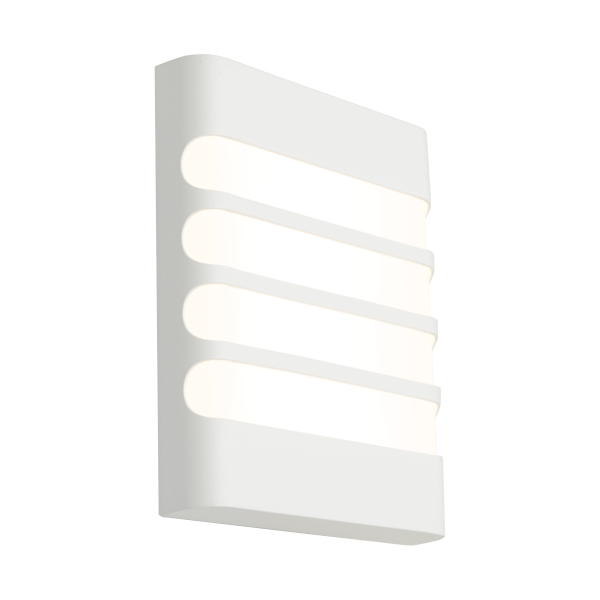 Cougar Lighting Odessa White Grill LED Wall Light 