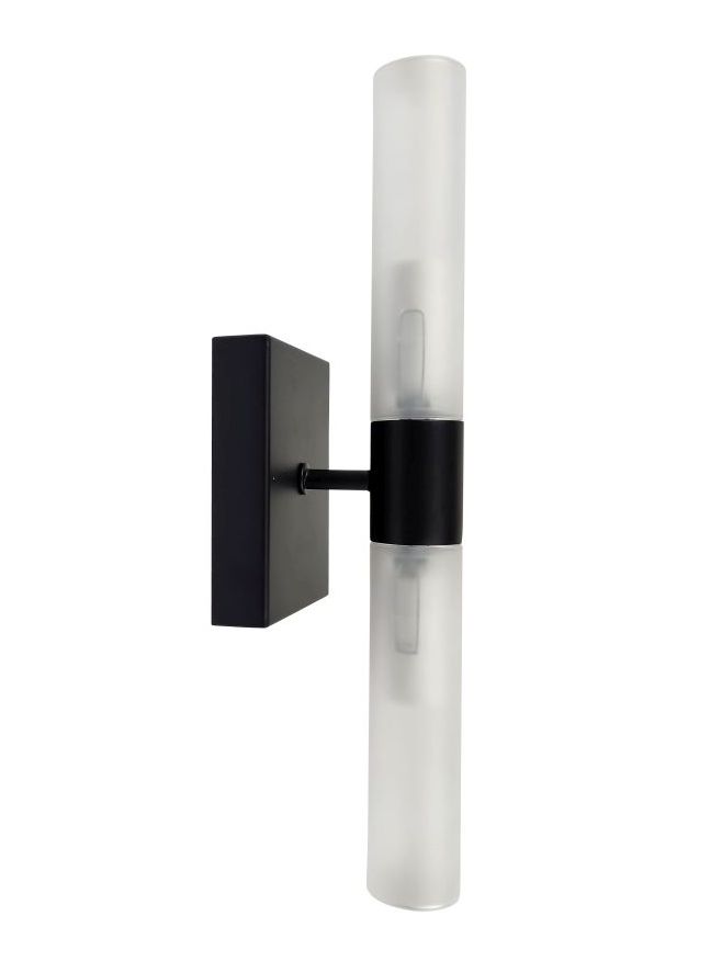 Ailia Imports Odette 2 Light Wall Light - Matt Black