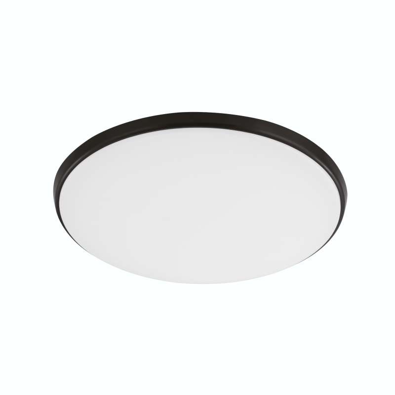 Eglo Ollie LED Oyster Lights - Black Trim - 203692