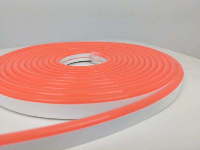Flexi Neon LED Strip Lighting | Orange Colour - not lit